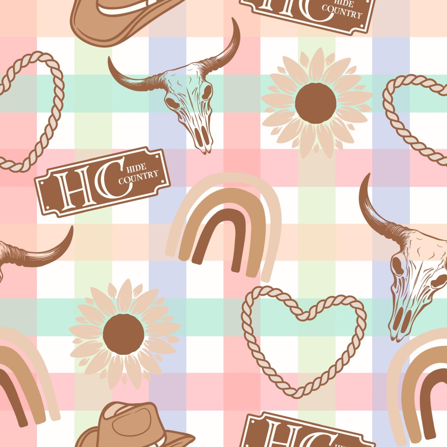 Rainbow Dreaming Satin Short Pyjama Set