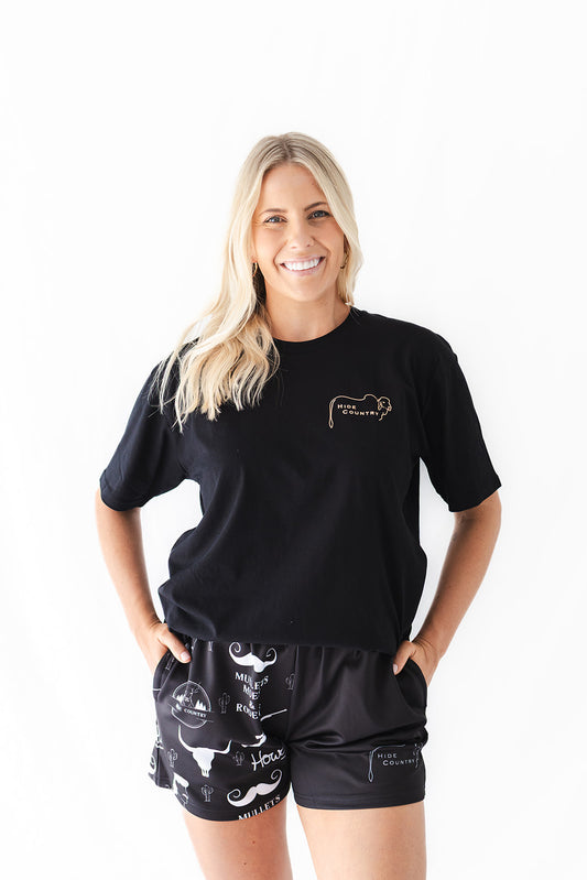 The Paddock Tee UNISEX - Black