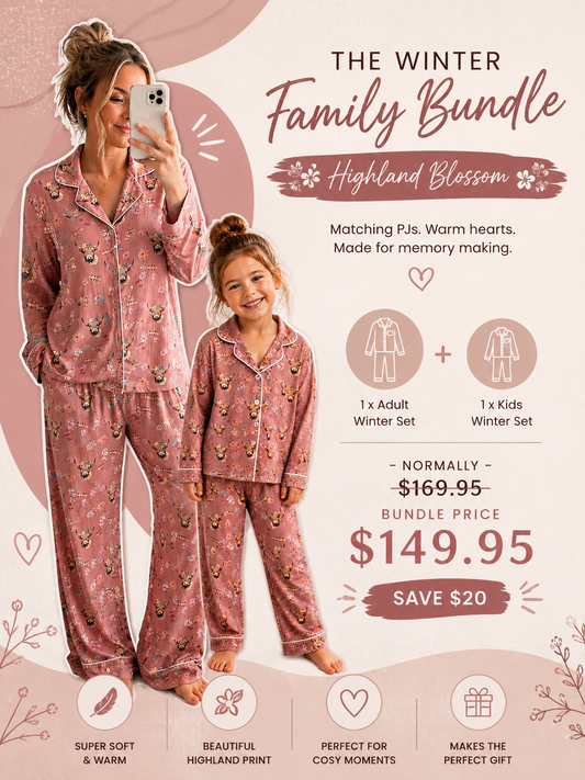THE WINTER FAMILY BUNDLE - HIGHLAND BLOSSOM