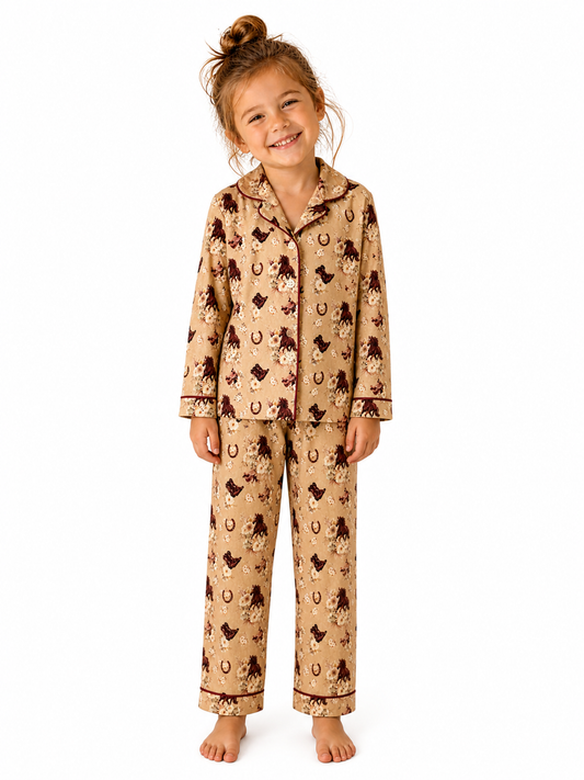 Brumby Bloom Kids - Winter Bamboo Pj Sets ***PRE ORDER***