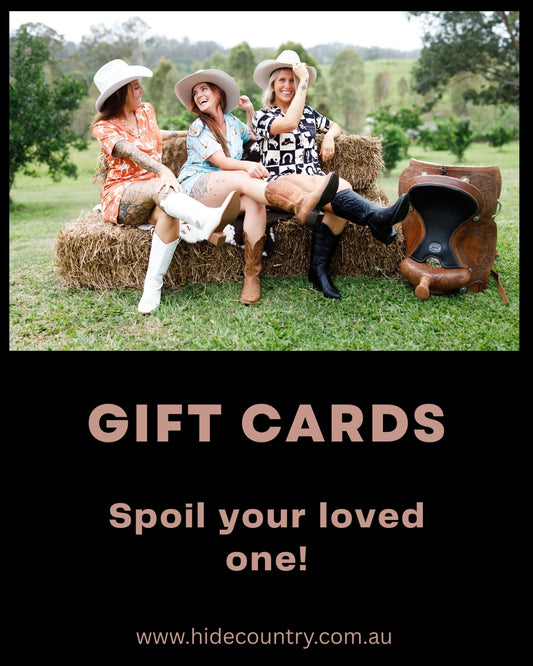 Hide Country Gift Card