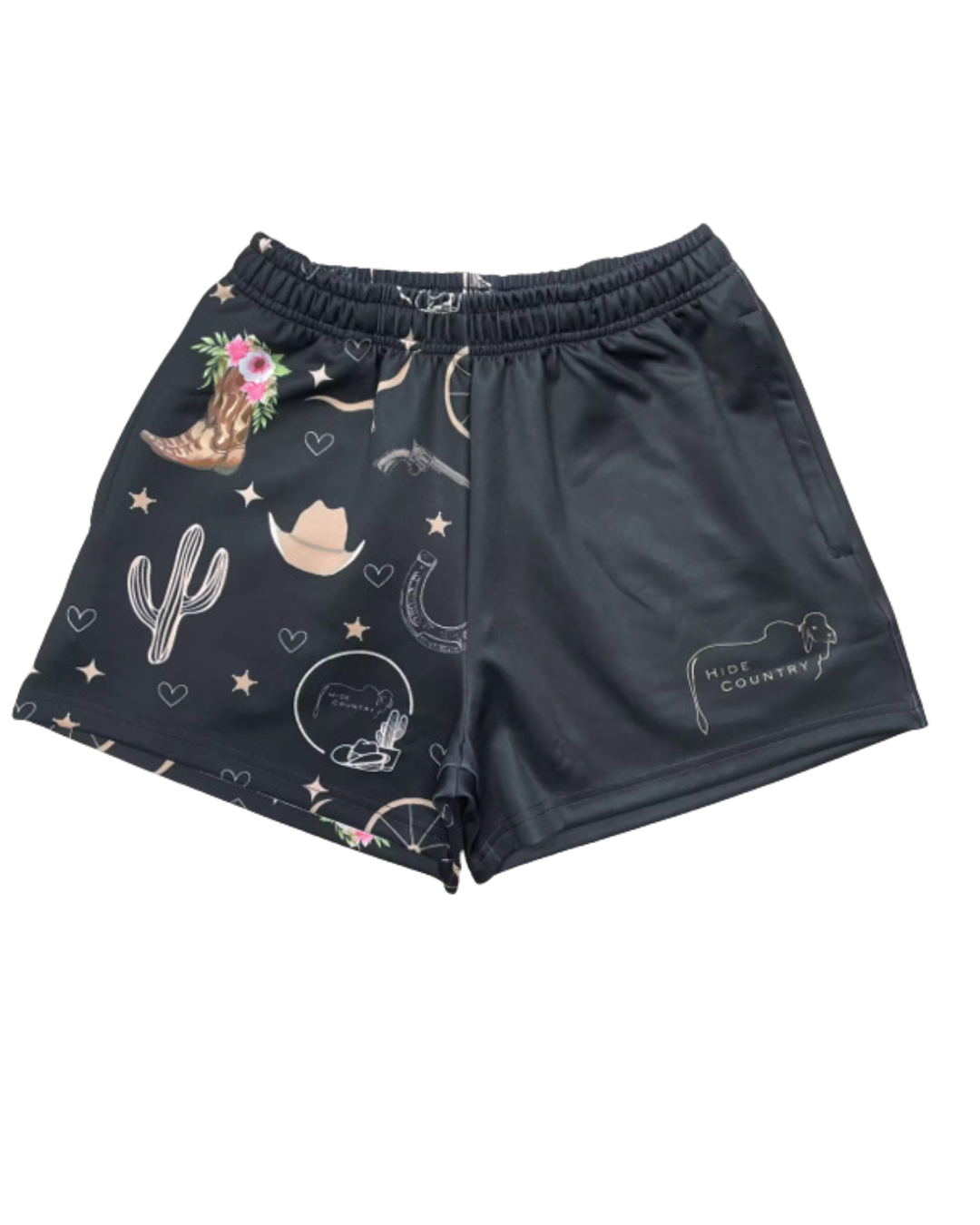Rodeo Nights Footy Shorts - UNISEX
