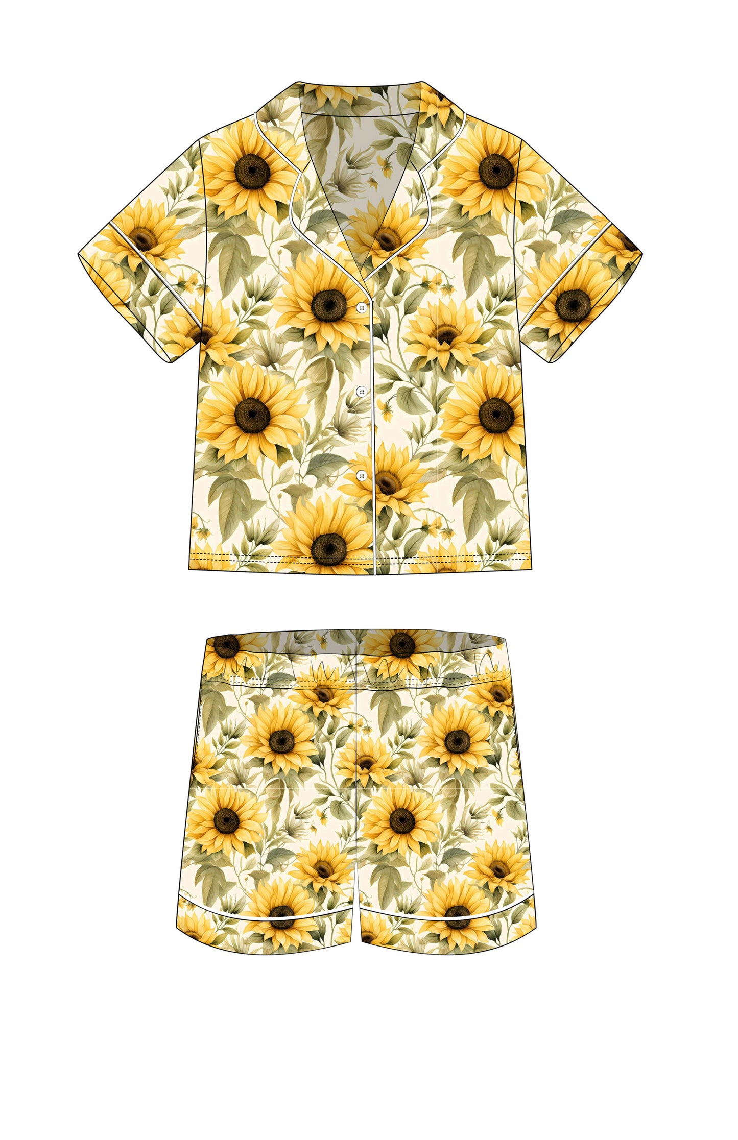 Sunflower Dreaming Children's Pyjamas