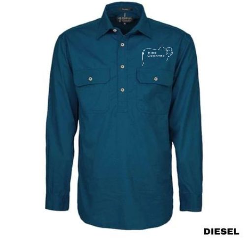 Men's Pilbara Work Shirt - Diesel